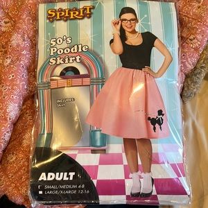 50s poodle skirt small/medium